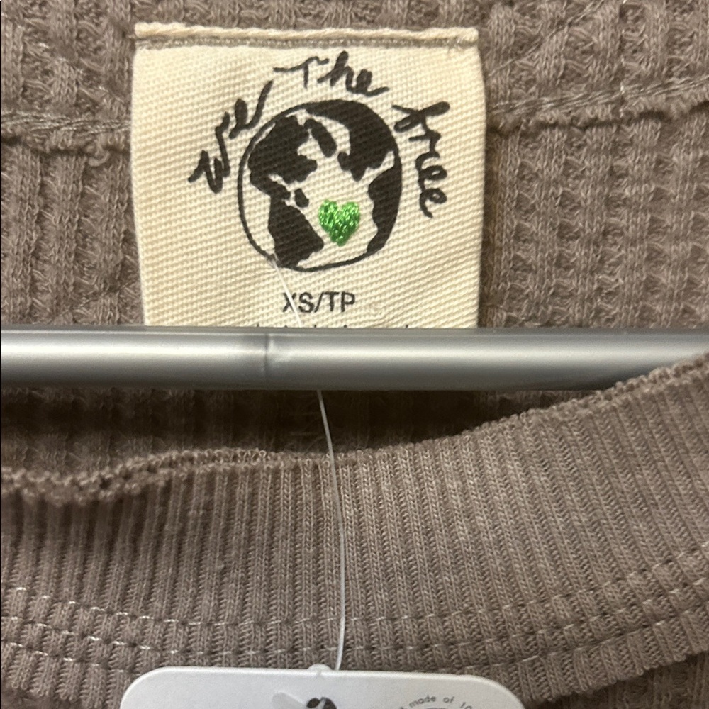 We The Free Taupe Long Sleeve Top - Picture 2 of 6